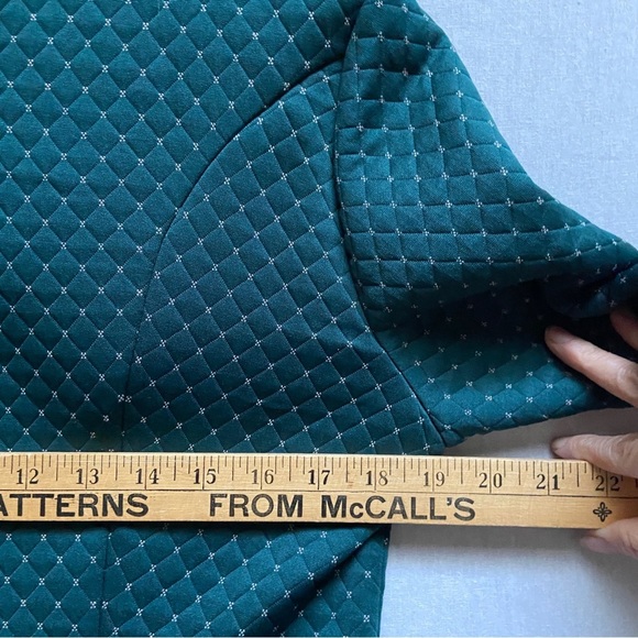 Shelley Klassen quilted velvet tunic dress Sz XL - Picture 12 of 12